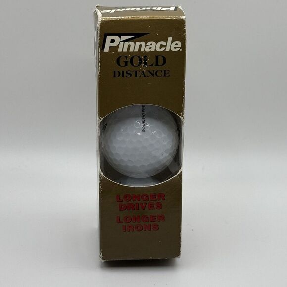 Enron Logo Golf Balls‎ (3) Pinnacle Gold Distance (New)